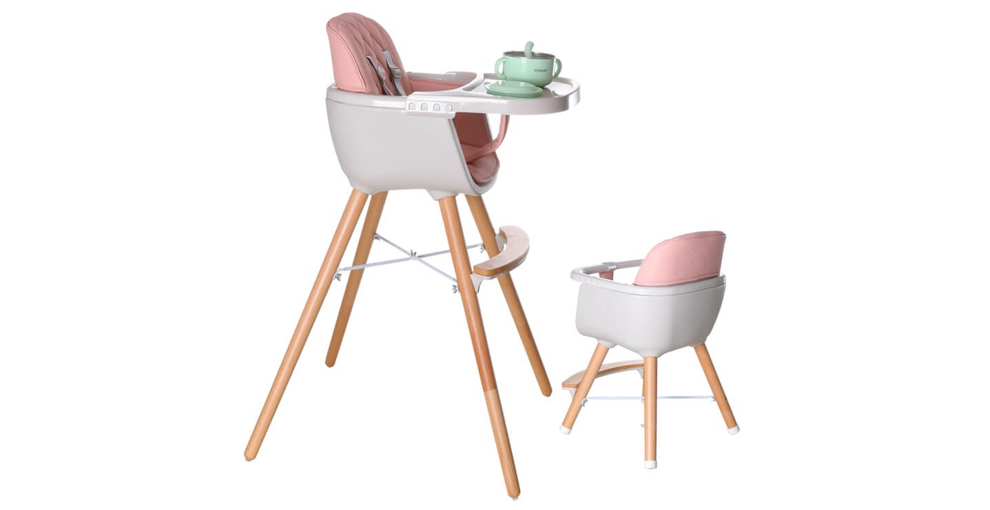 Pros and cons of using a high baby chair for feeding baby